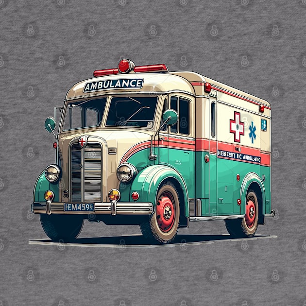 Ambulance by Vehicles-Art